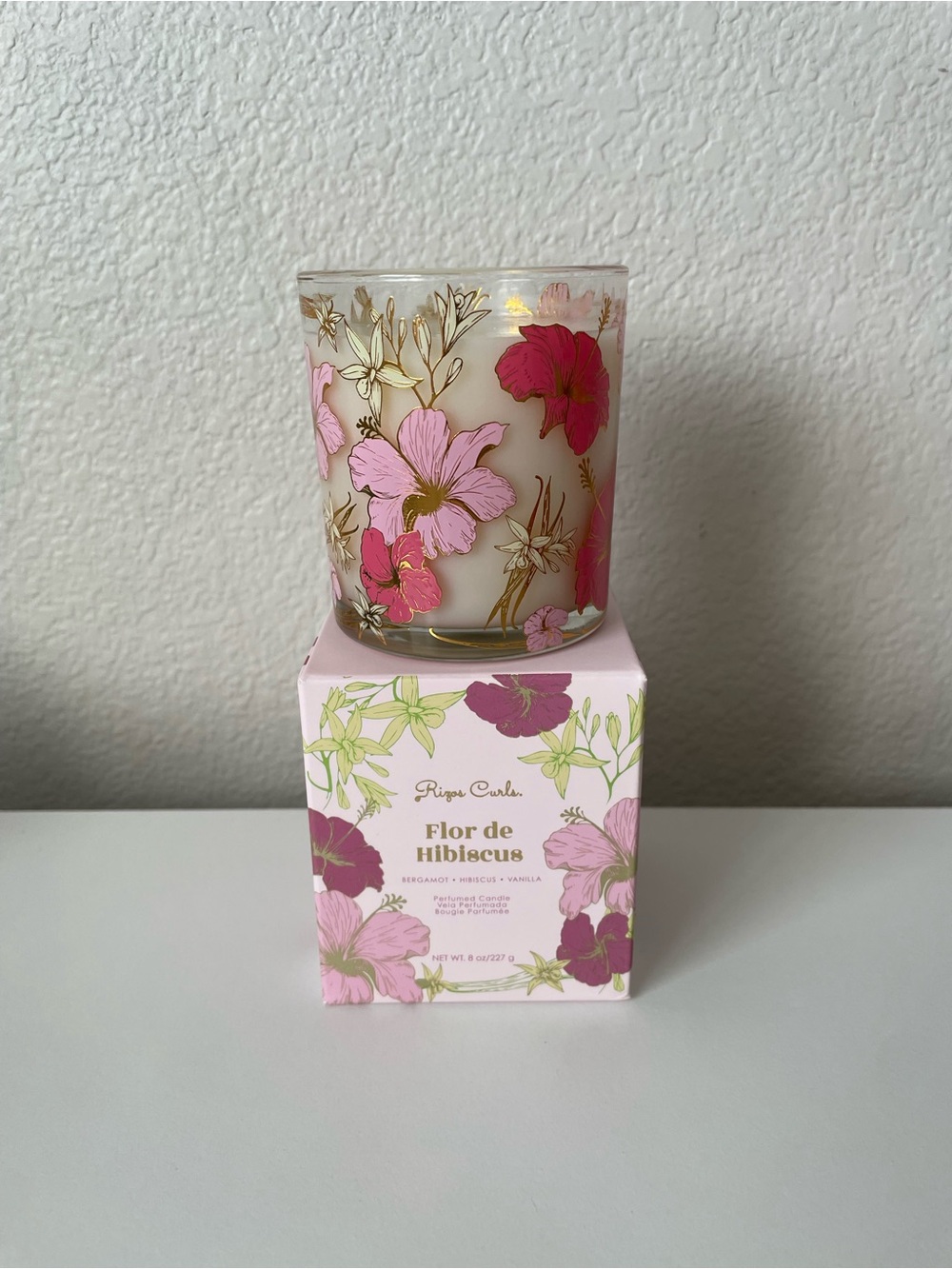 Rizo’s Curls Flor de Hibiscus Scented Candle